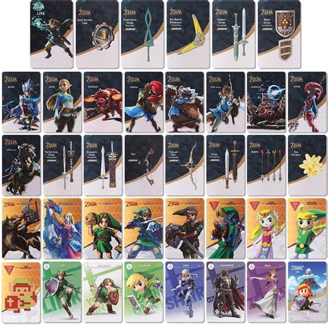 22 full set zelda nfc cards|zelda amiibo cards full set.